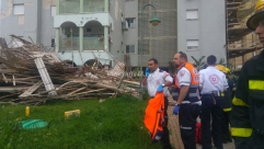  بلاغ كاذب بوقوع 5 اصابات داخل ورشة بناء في مدينة اللد 